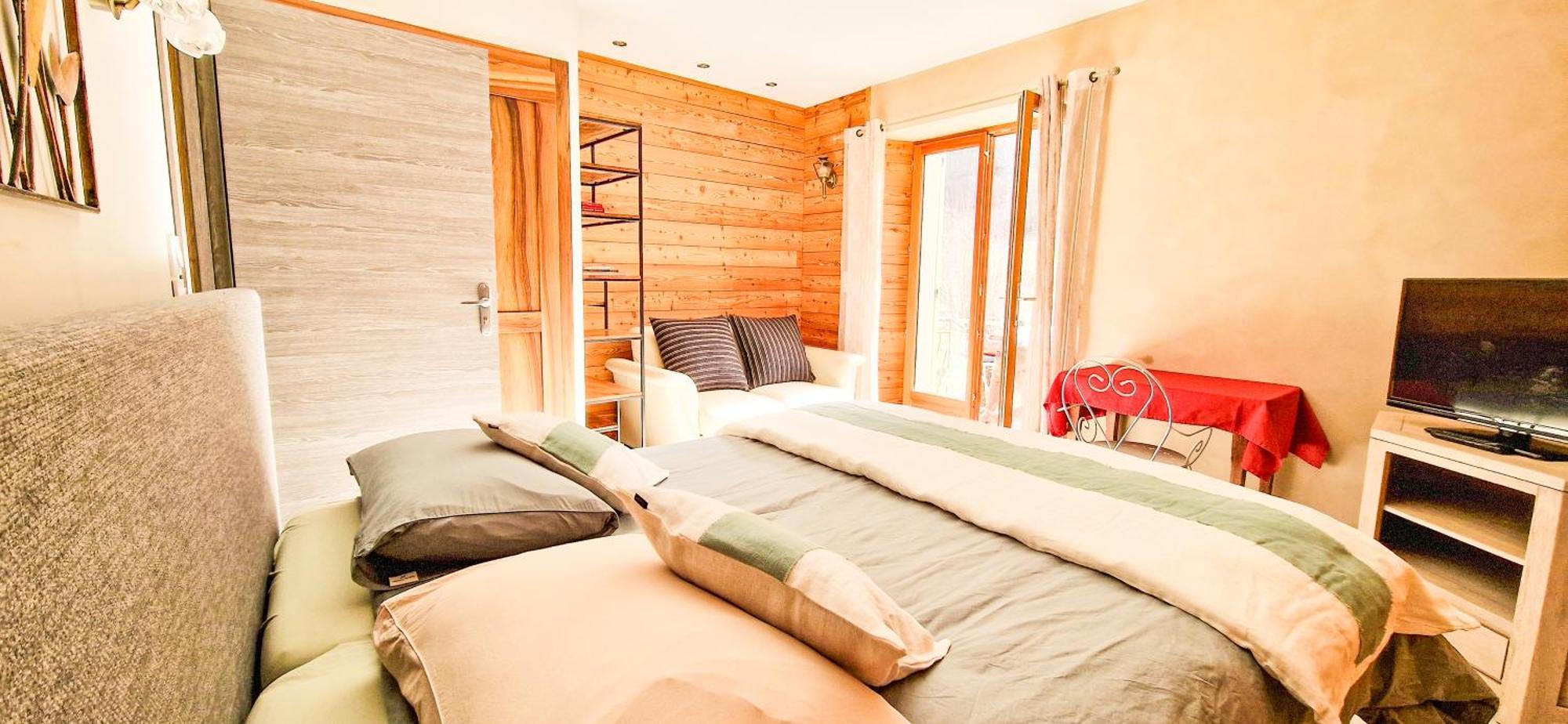 Les Clarines Perceneige - Chambre D'Hotes Vue Sur Montagne & Spa Saint-Jacques-en-Valgodemard Экстерьер фото